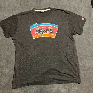 Homage San Antonio Spurs Soft Charcoal T XXL (fits M)